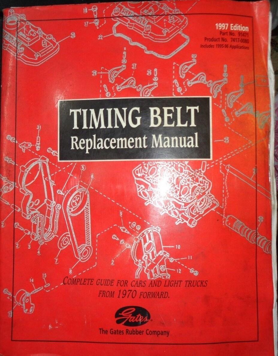 1997 Gates Timing Belt Parts Catalog Manual 1970 1997 EBay