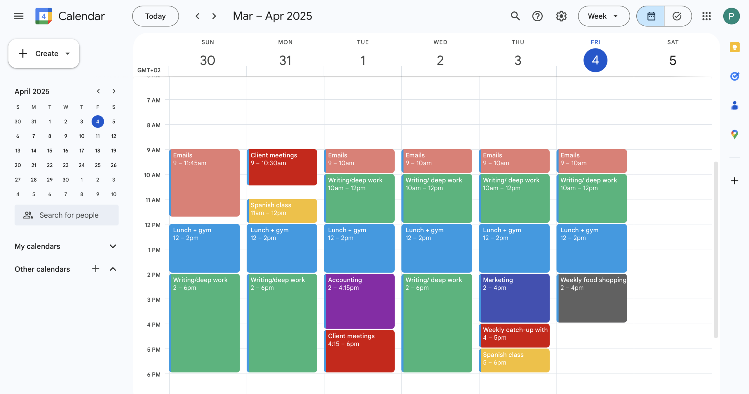 5 Easy Time Blocking Templates To Optimize Your Calendar 10 Time Blocking Templates For Every Schedule 2025 Download