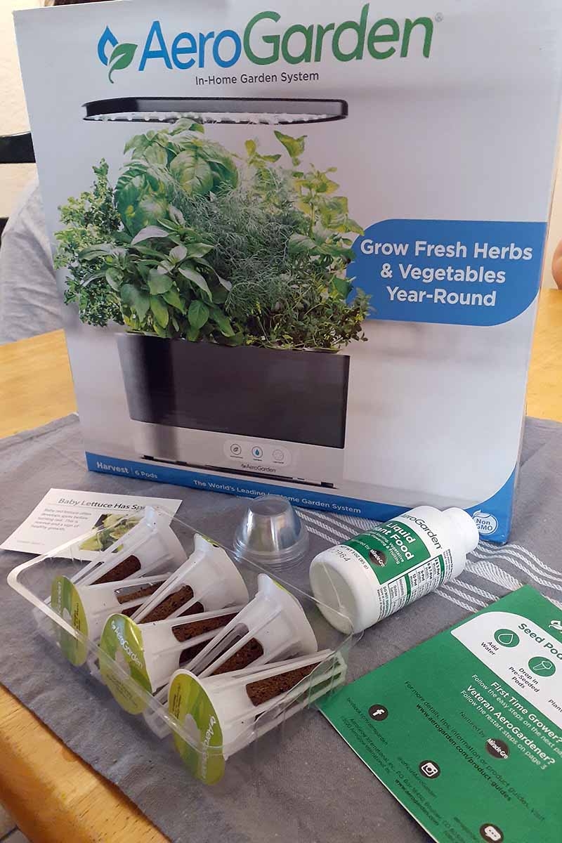 A Review Of The AeroGarden Harvest Indoor Hydroponic Garden