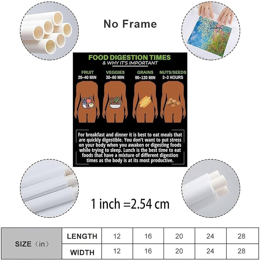 Amazon Healthy Eating Poster Food Digestion Time Chart Posters Restaurant Poster Canvas Painting Posters And Prints Wall Art For Living Room Bedroom Decor 12x12inch 30x30cm Posters Prints Amazon Healthy Eating Poster Food Digestion Time Chart Posters Restaurant Poster Canvas Painting Posters And Prints Wall Art For Living Room Bedroom Decor 12x12inch 30x30cm Posters Prints