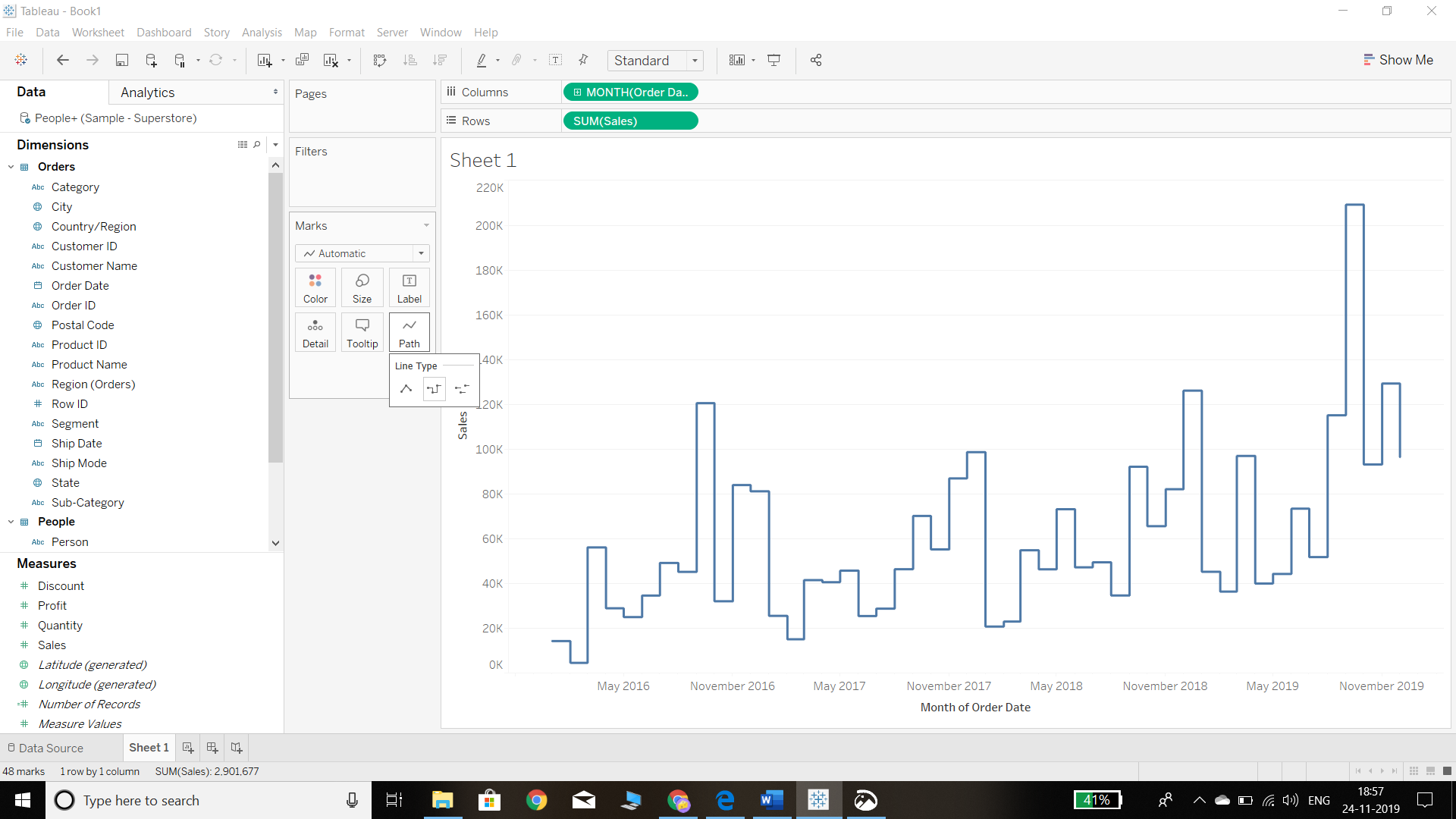 Building A Time Series Chart In Tableau Online Courses Learning Paths And Certifications Pluralsight Zooming In And Sliding On A Time Series In Tableau Canonicalized