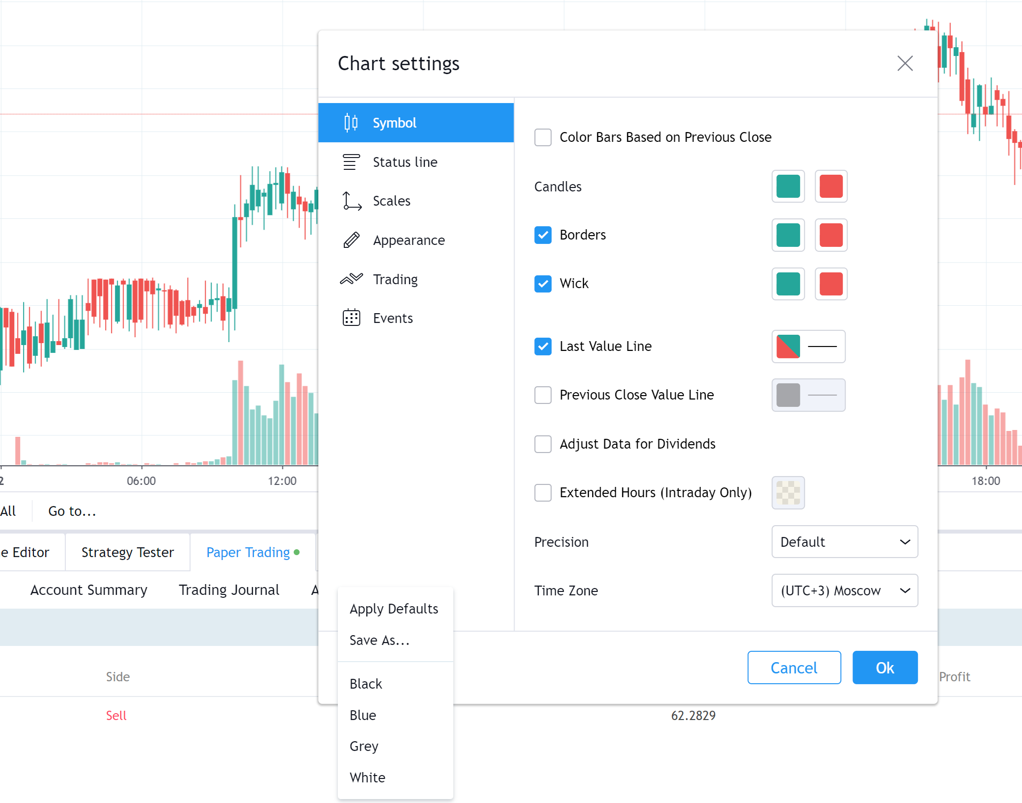 Change Settings Of Your Multiple Charts Layout In One Click TradingView Blog