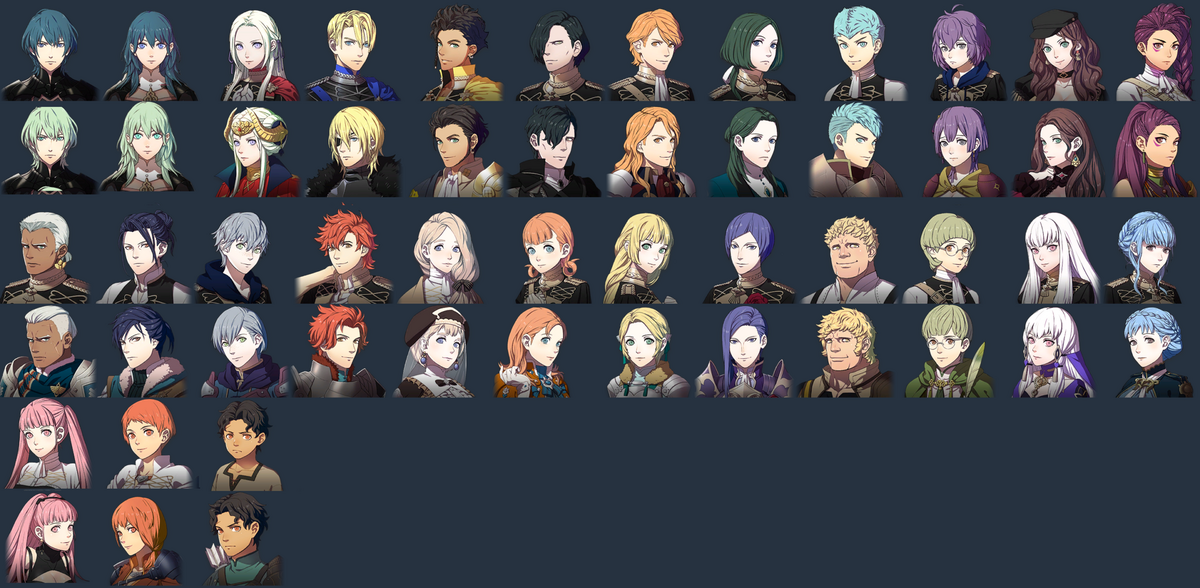 Comparison Between Pre And Post Time Skip Designs SPOILER ALERT R Fireemblem