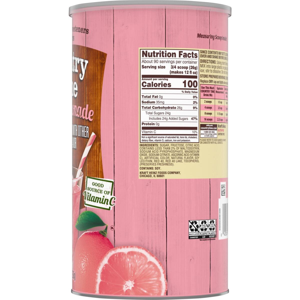 Country Time Pink Lemonade Drink Mix Smart Final
