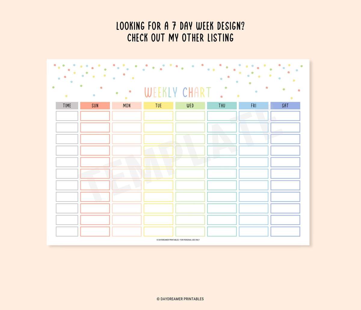 Editable Kids Week Day Planner Kids Weekly Schedule Chart Kids Weekly Chores Kids Daily Schedule Template Kids Home School Schedule PDF Etsy Israel
