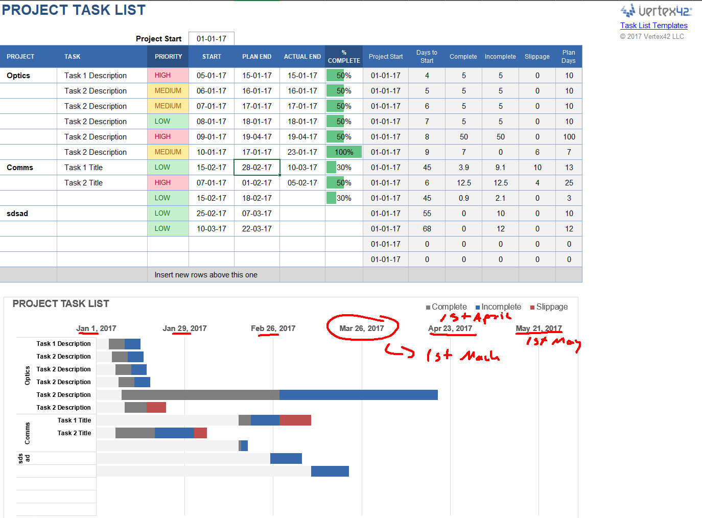 Excel Gantt Chart Time Line Fixed Start 1st Each Month In Major Steps Super User Excel Gantt Chart Time Line Fixed Start 1st Each Month In Major Steps Super User