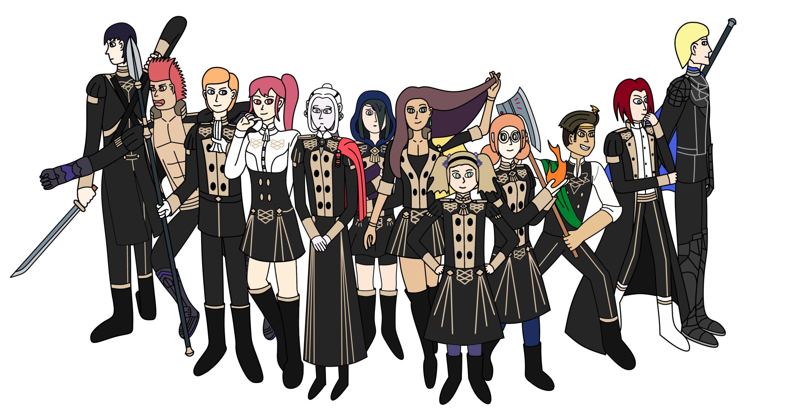 Fire Emblem Three Legacies WIP 21 Chapters Plus Some Gaidens Complete So Far Projects Fire Emblem Universe