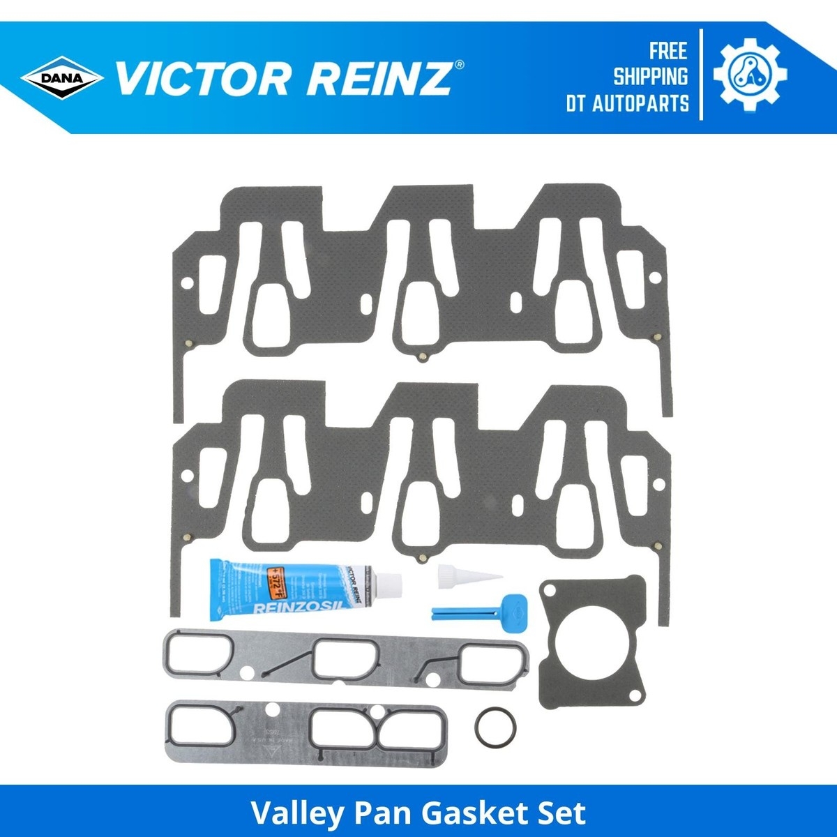 For 1991 1993 Chevrolet Beretta 3 1L V6 Valley Pan Gasket Set Victor Reinz 1992 EBay