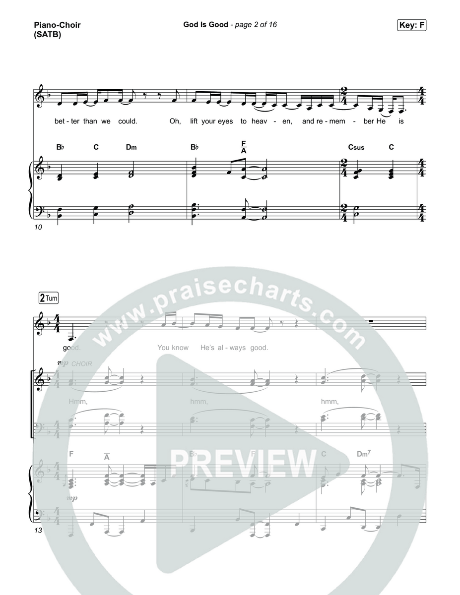 On Time God Live Chords PDF FC Music PraiseCharts