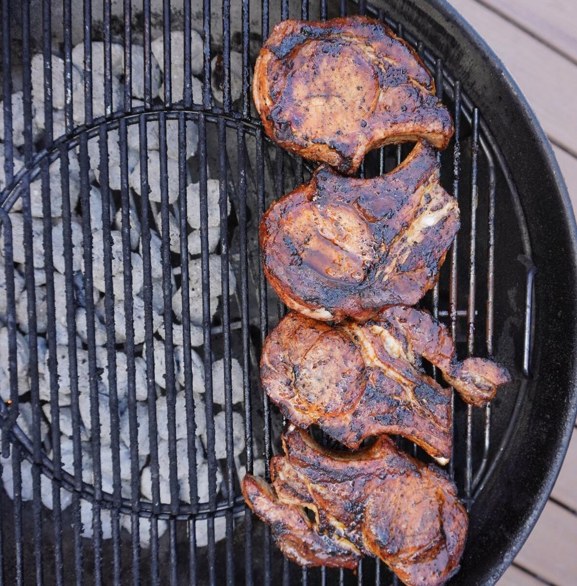 Grilled Pork Chops Grillin With Dad