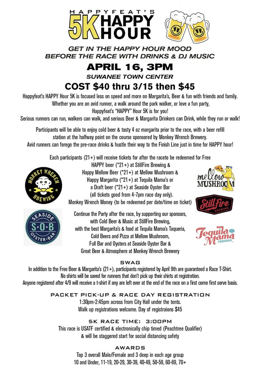 Happy Feat 5k Monkey Wrench Brewing