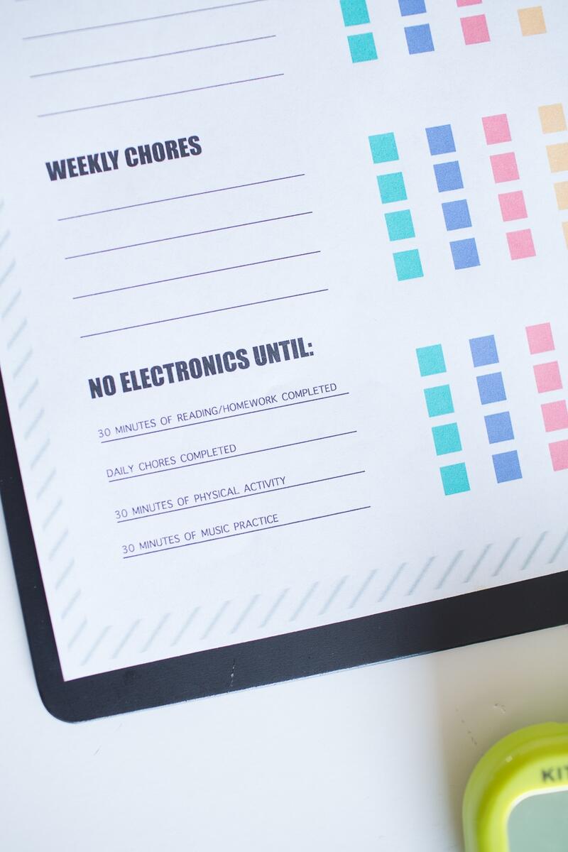 How To Limit Screen Time For Kids And Free Printable Chore Charts How To Limit Screen Time For Kids And Free Printable Chore Charts