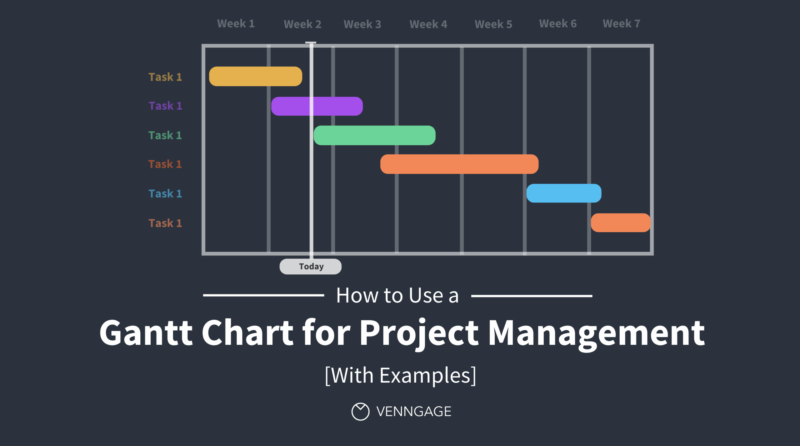 How To Use A Gantt Chart For Project Management Venngage The Ultimate Guide To Gantt Charts With Examples