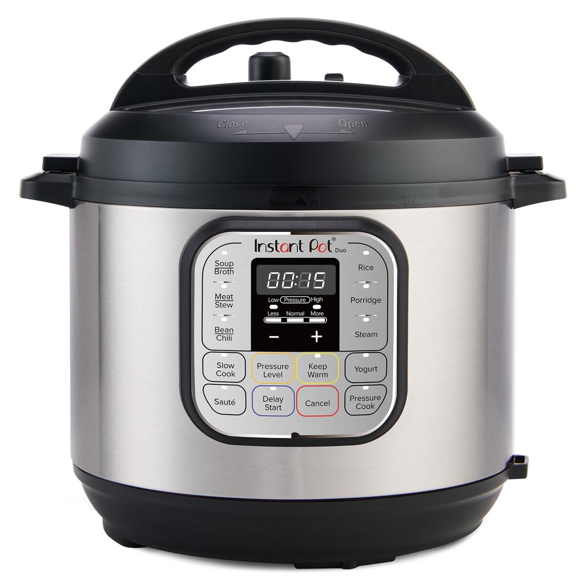 Instant Pot Duo 6 Quart 7 In 1 Fast Multi Programmable Electric Pressure Cooker Stainless Steel Walmart