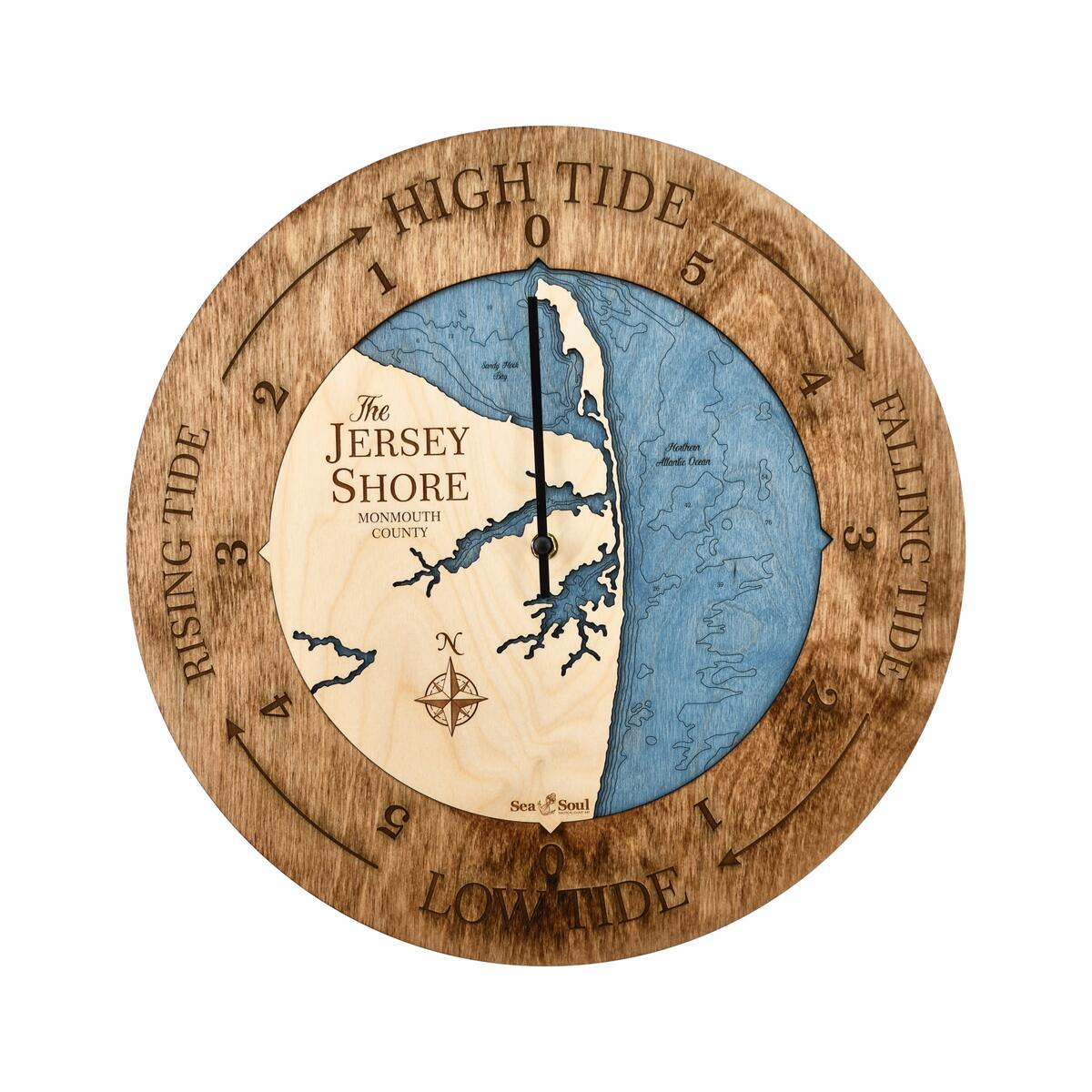 Jersey Shore Tide Clock Sea And Soul Charts