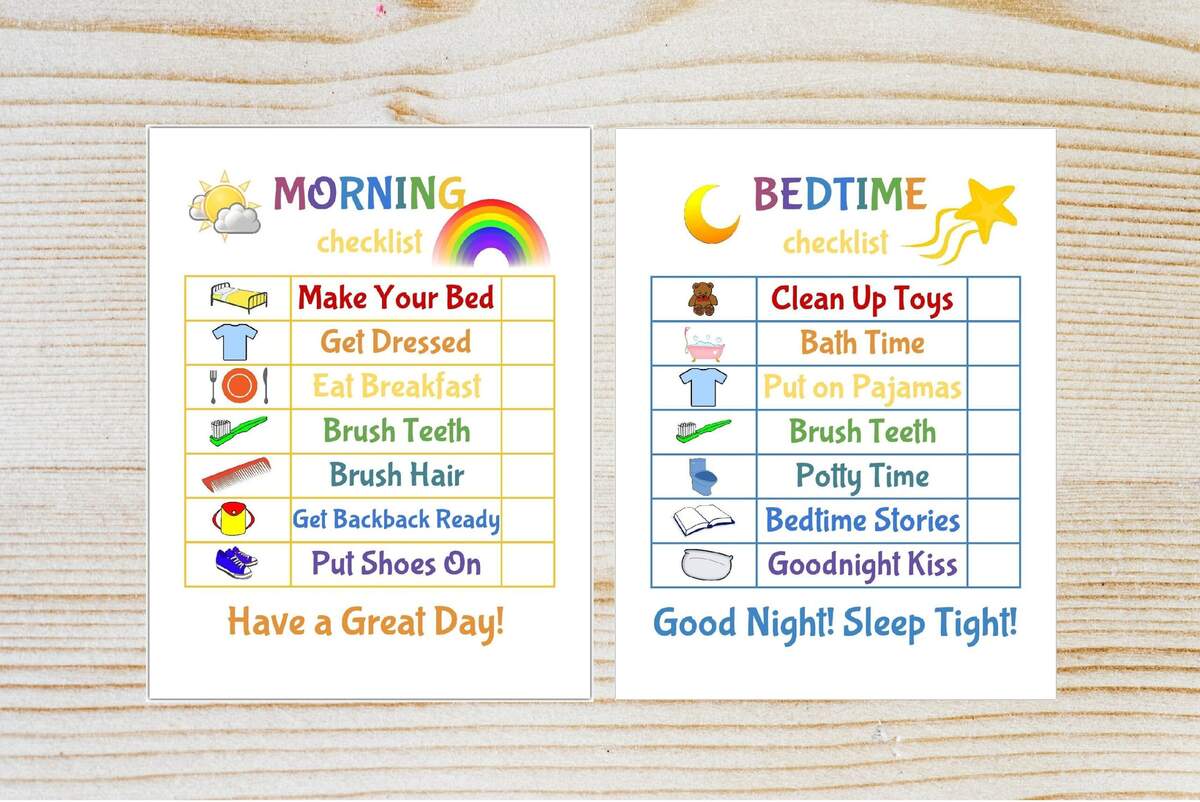 Kids Morning Bedtime Checklist Printable Chore Chart Kid Routine Chart Kid Printable Instant Download Etsy Kids Morning Bedtime Checklist Printable Chore Chart Kid Routine Chart Kid Printable Instant Download Etsy
