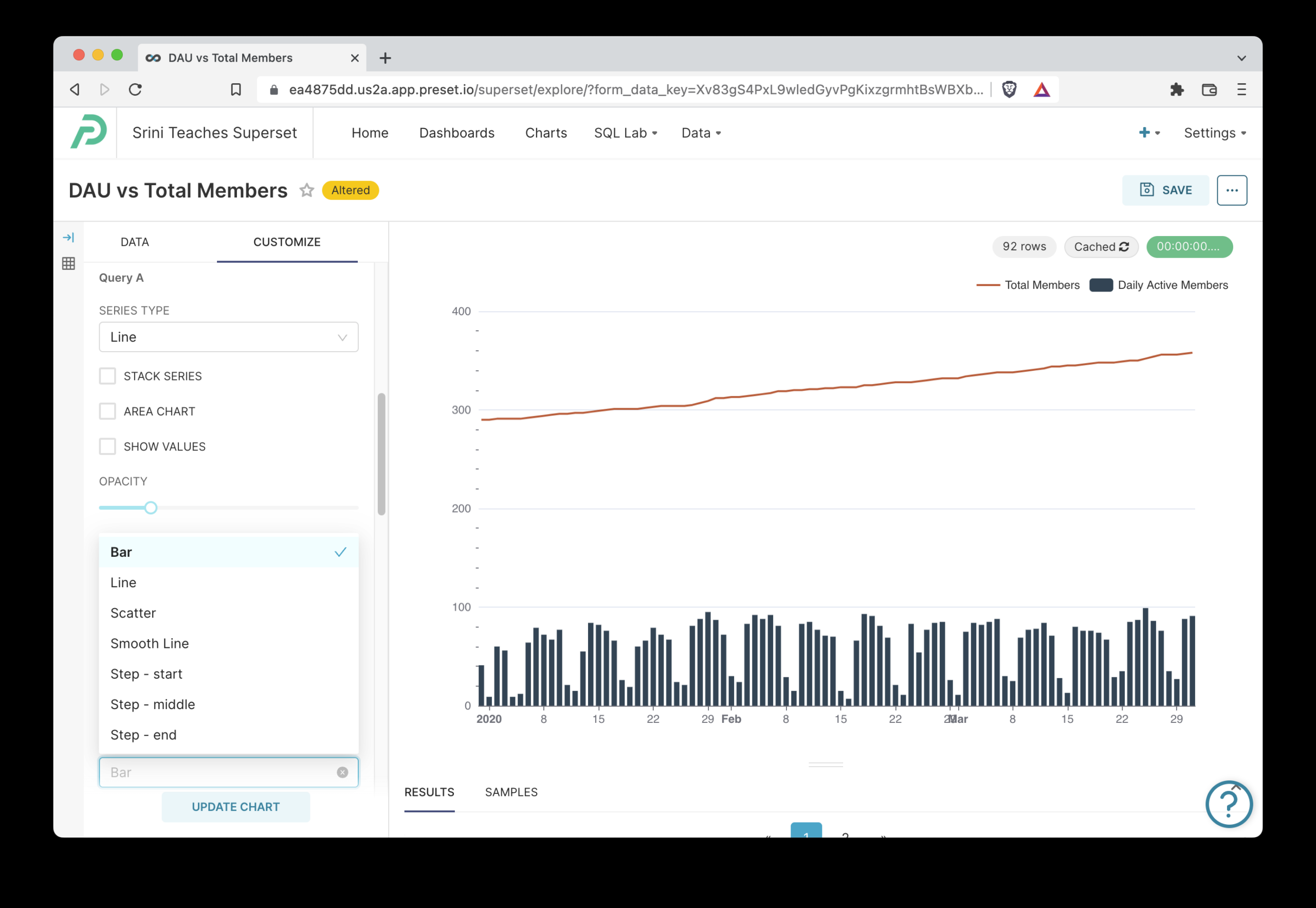 Mixed Time Series Data Visualization In Superset Preset Mixed Time Series Data Visualization In Superset Preset