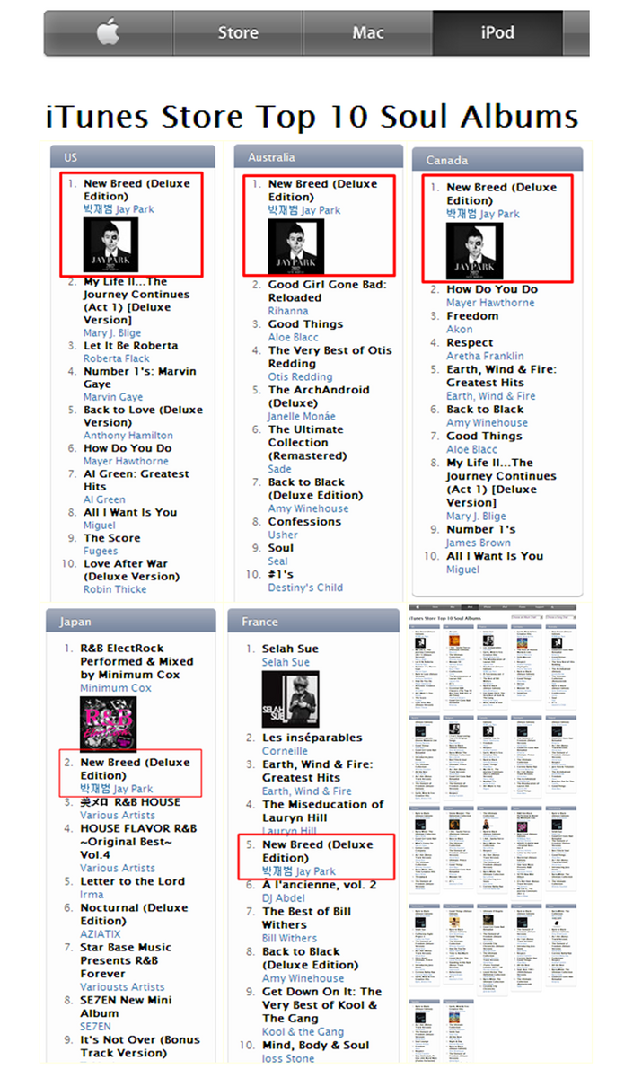 NEWS Jay Park S New Breed Album Cops No 1 In Charts