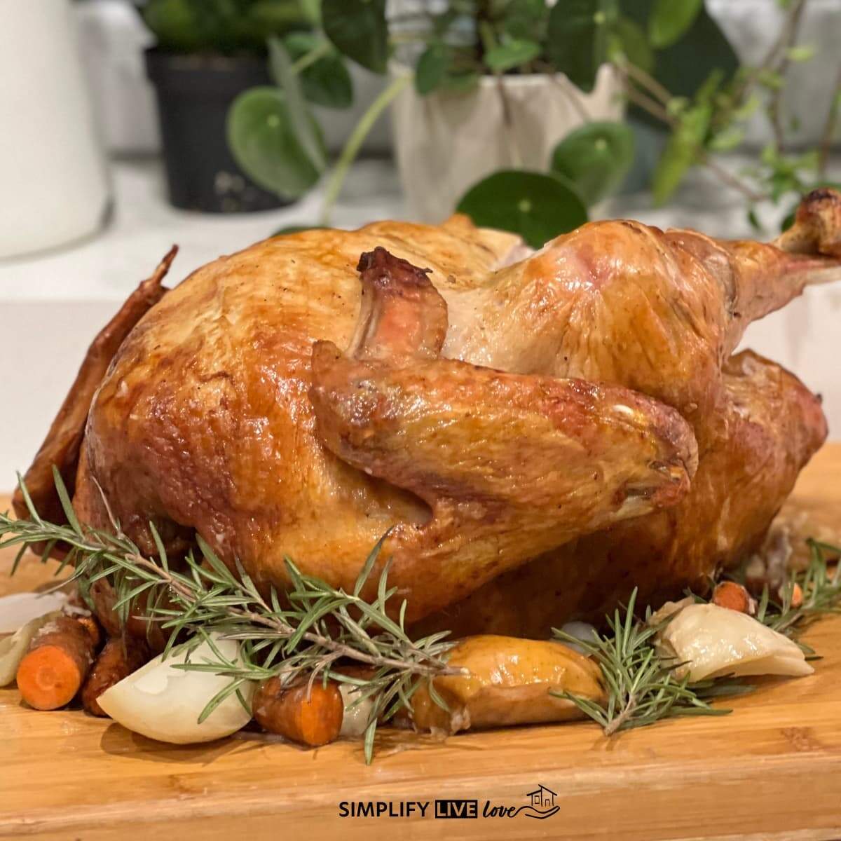 No Fail Turkey Recipe Why Cooking Your Turkey Upside Down Changes Everything Simplify Live Love No Fail Turkey Recipe Why Cooking Your Turkey Upside Down Changes Everything Simplify Live Love