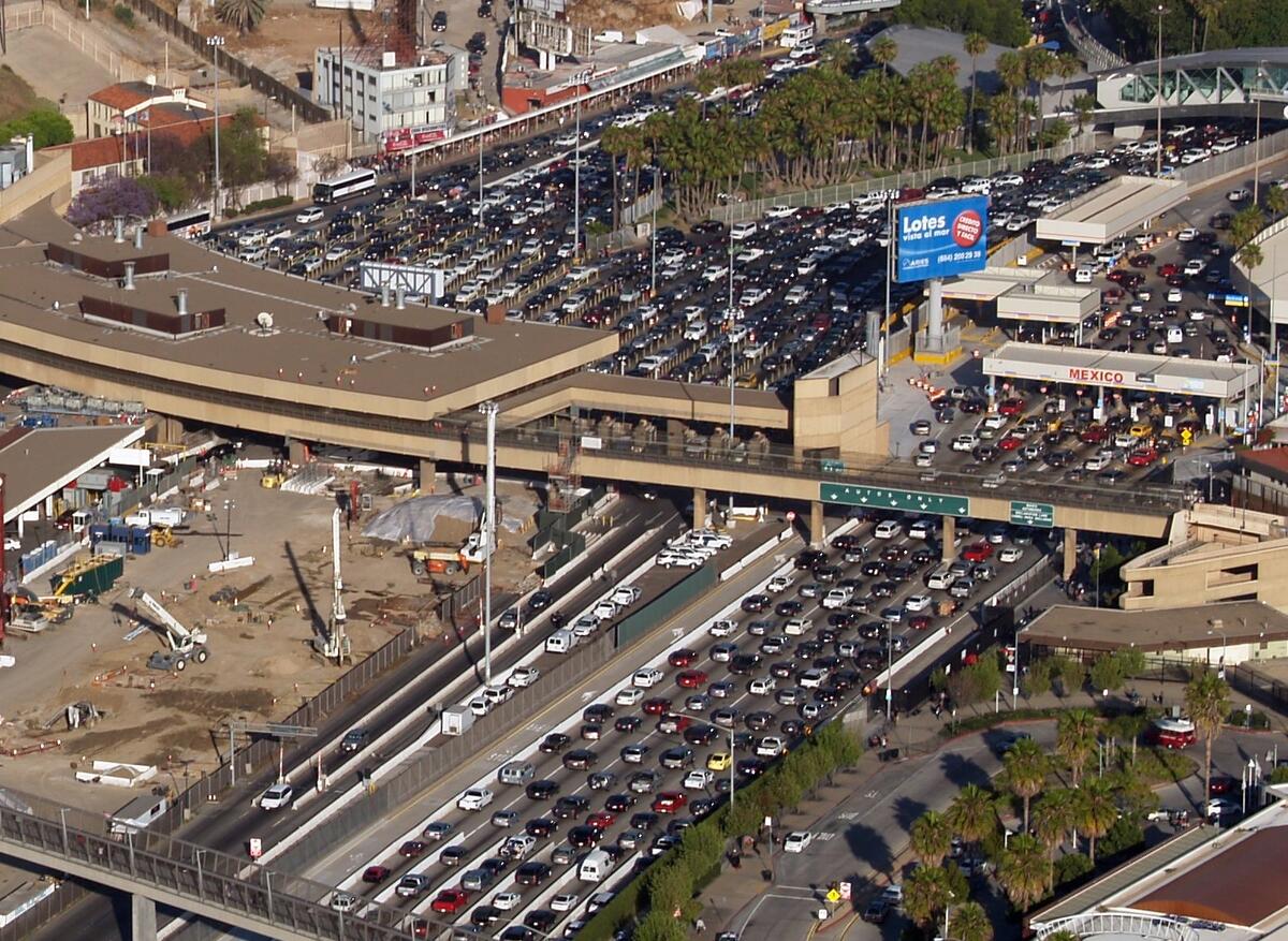 San Ysidro Port Of Entry Wikipedia San Ysidro Ready Lane Map EXPAT In BAJA Mexico