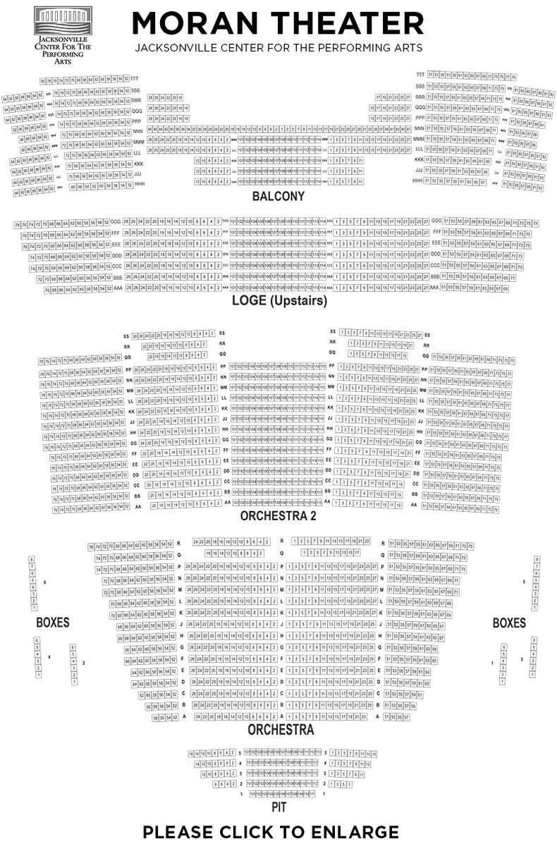 Jacksonville Center For The Performing Arts Seating Guide RateYourSeats
