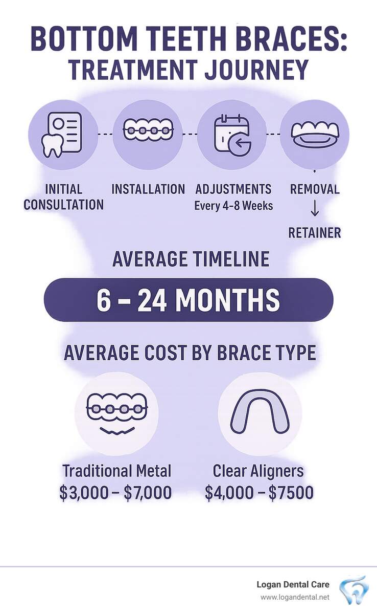 Single Arch Braces Explained Straight Talk For Bottom Teeth Single Arch Braces Explained Straight Talk For Bottom Teeth