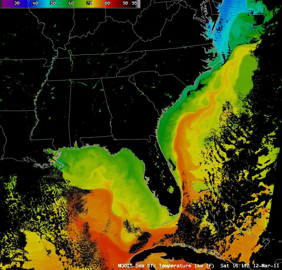 SST Images Showing The Gulf Of Mexico Loop Current And The Axis Of The Gulf Stream CIMSS Satellite Blog CIMSS SST Images Showing The Gulf Of Mexico Loop Current And The Axis Of The Gulf Stream CIMSS Satellite Blog CIMSS
