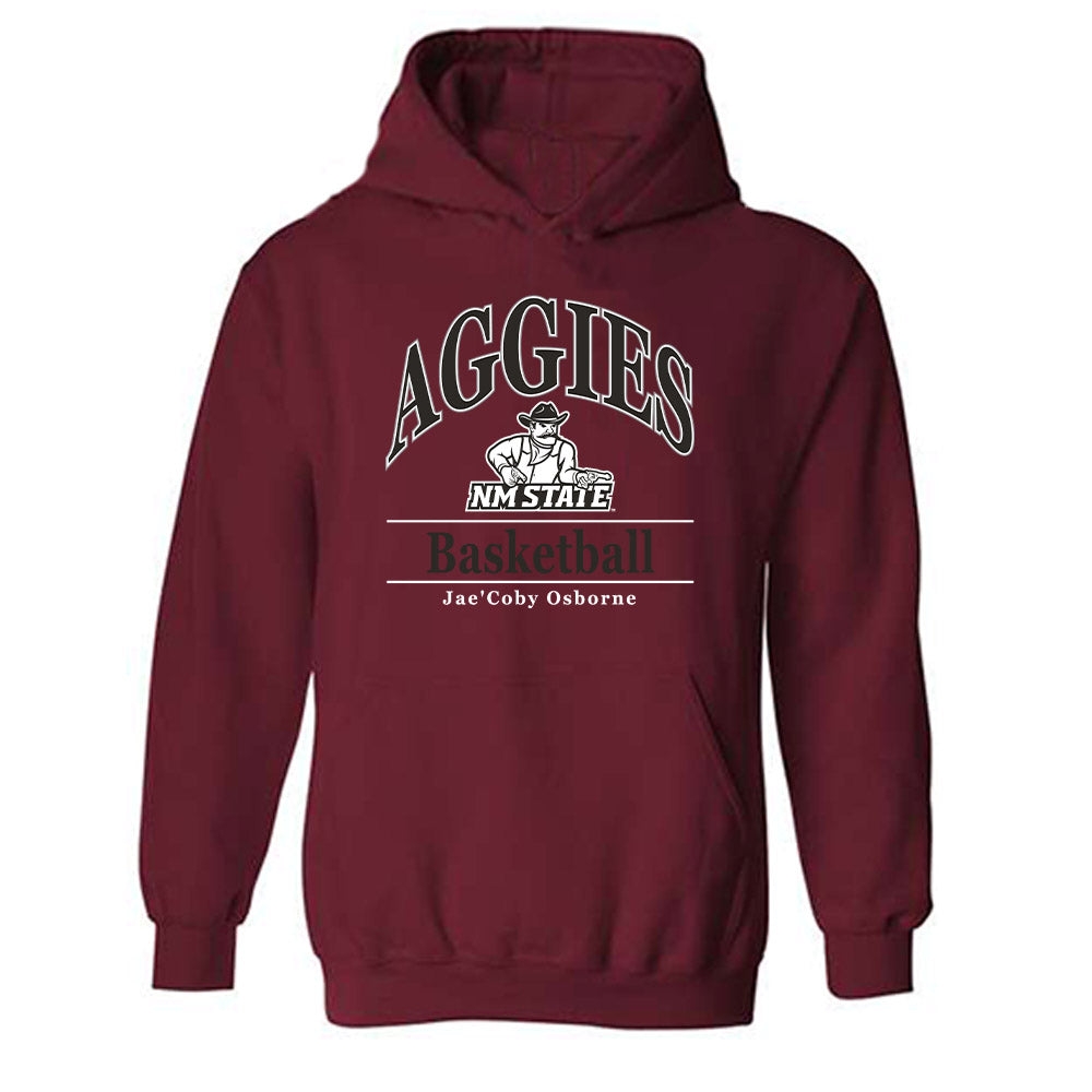 STAKESMFG NMSU NCAA Men S Basketball Jae Coby Osborne Classic Fashion Shersey Hooded Sweatshirt STAKESMFG NMSU NCAA Men S Basketball Jae Coby Osborne Classic Fashion Shersey Hooded Sweatshirt