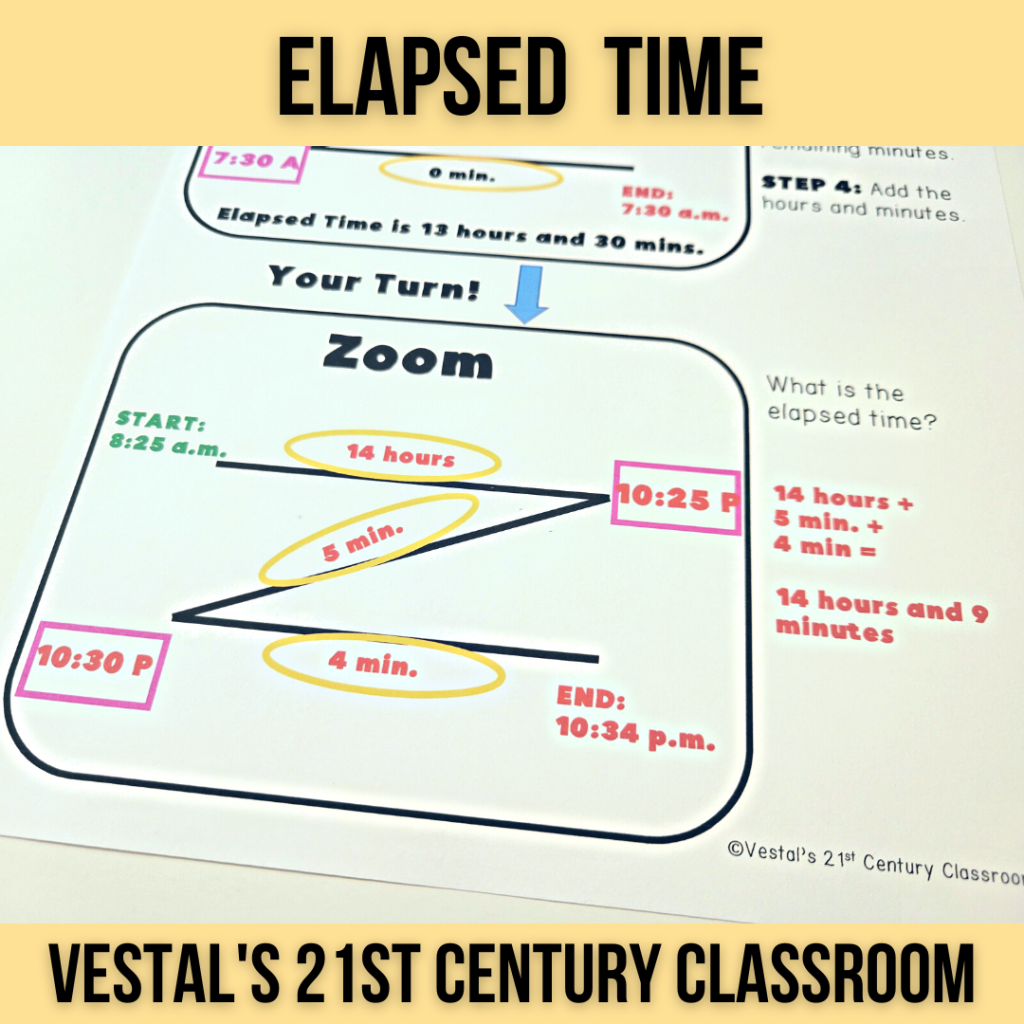 Teaching Elapsed Time 3 Strategies That Work Teaching Elapsed Time 3 Strategies That Work
