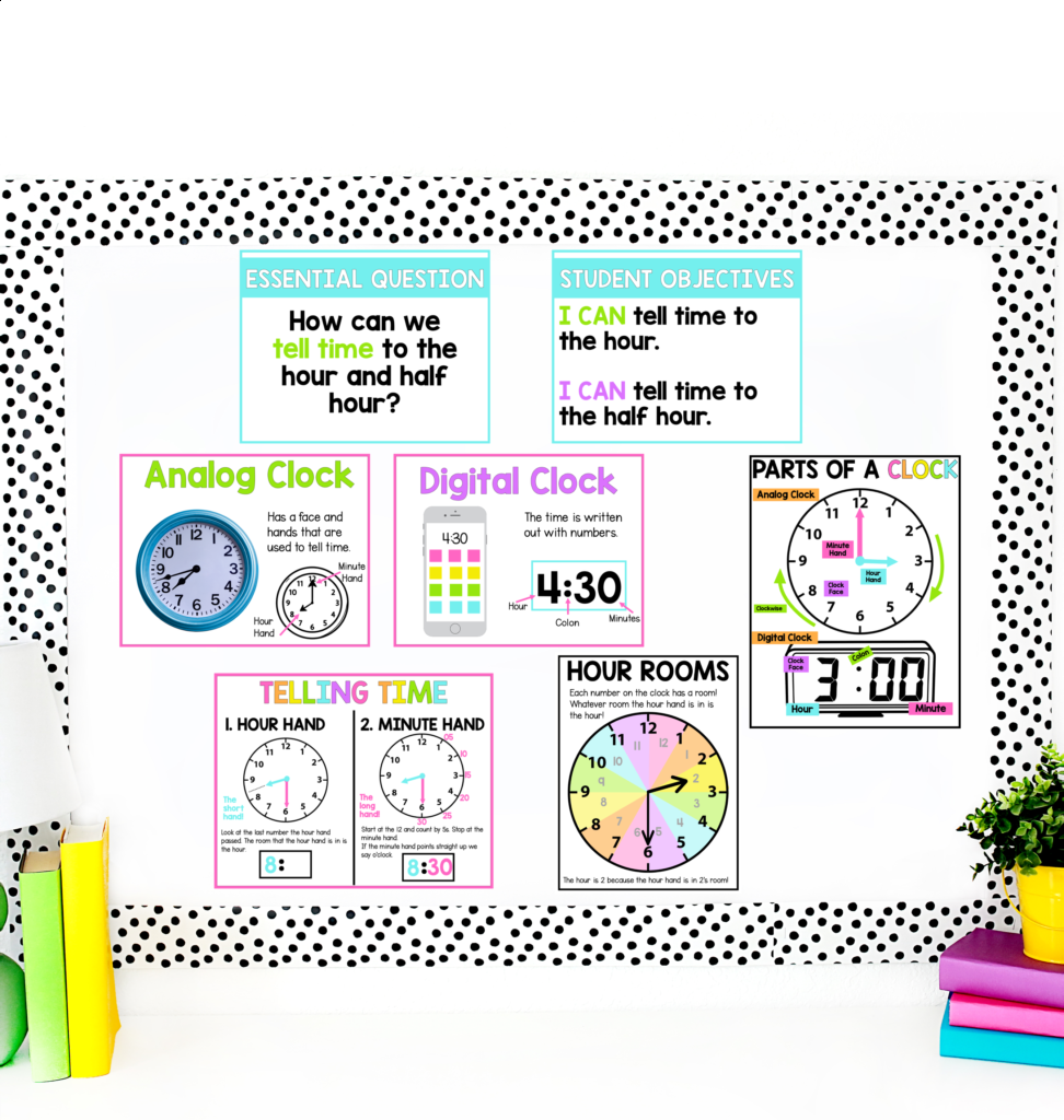 Telling Time 1st Grade Tips And Tricks Happy Hearts In 1st