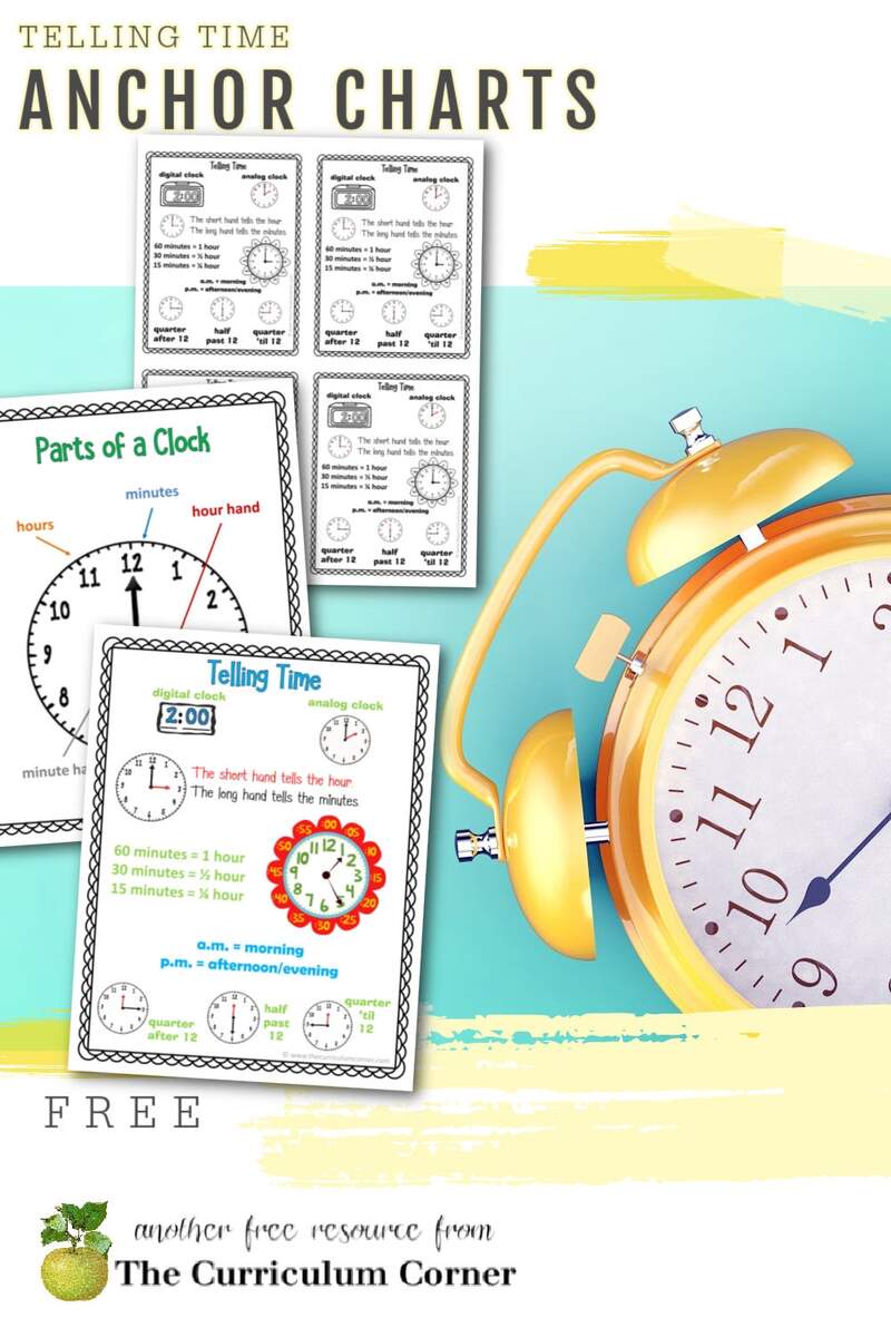 Time Anchor Chart Hard Good Option 1