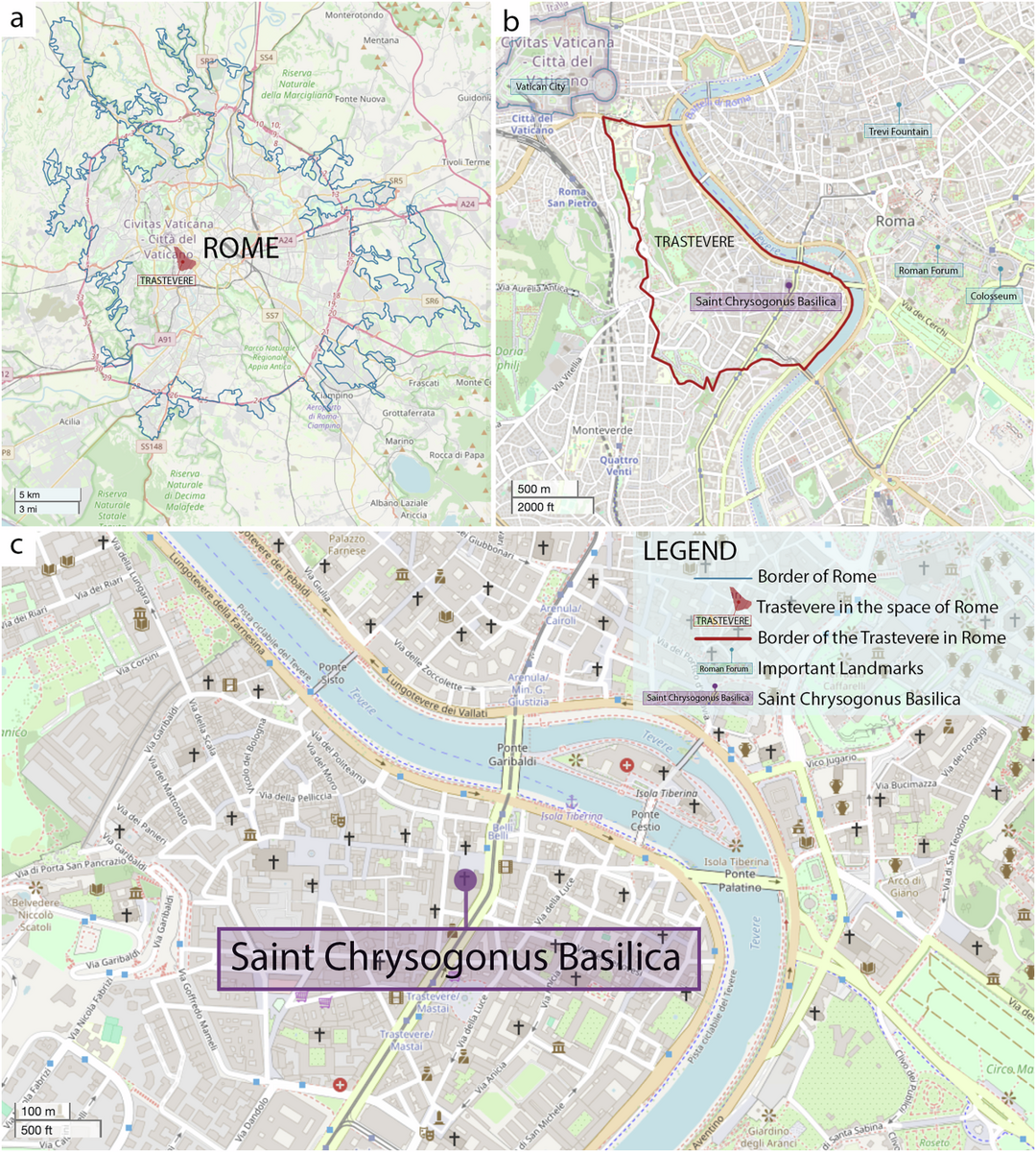 The Basilica Of Saint Chrysogonus In Rome An Integrated Historical And 3d Morphometric Analysis Npj Heritage Science