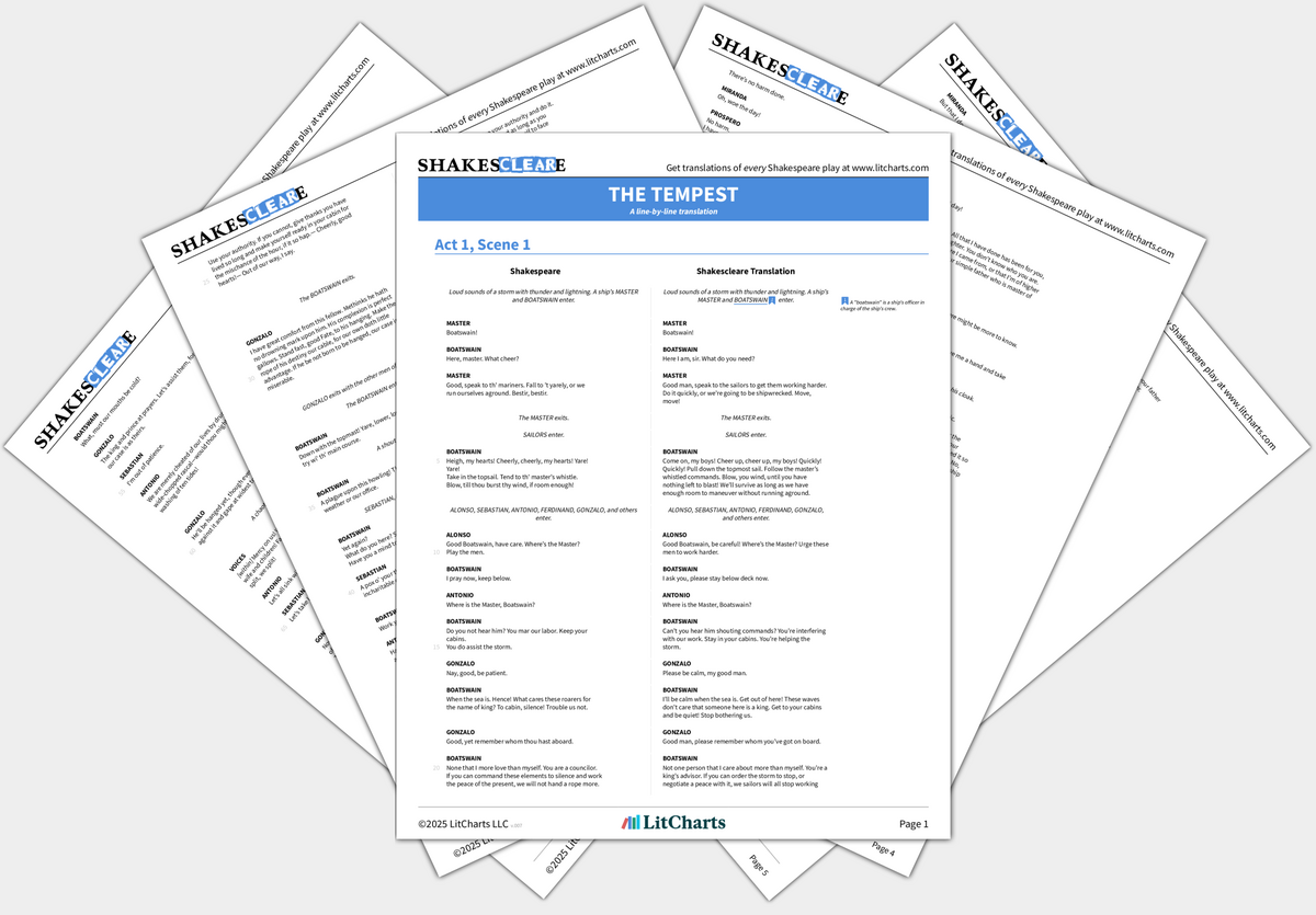 The Tempest Study Guide Literature Guide LitCharts
