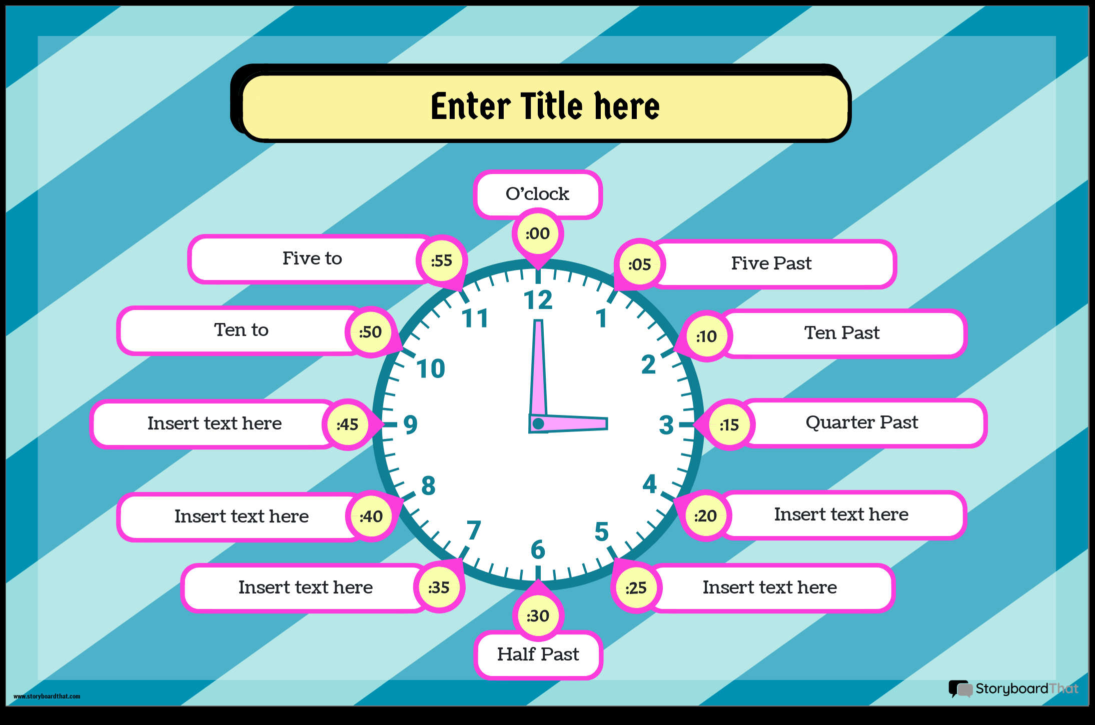 Time Conversion Posters Free Templates From Storyboard That