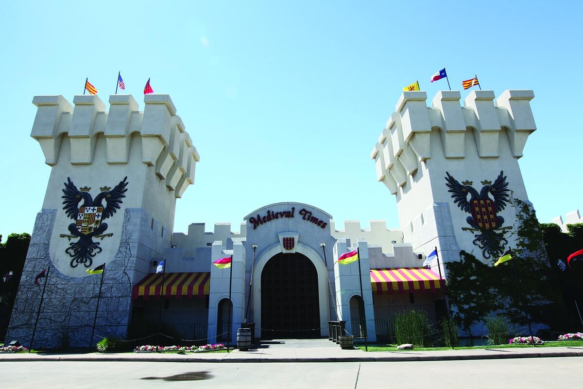 View From Yellow Section Priority Seats Picture Of Medieval Times Dinner Tournament Lyndhurst Tripadvisor