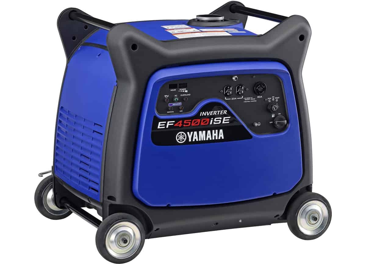 Yamaha EF4500iSE Quiet 4000 4500W Inverter Generator